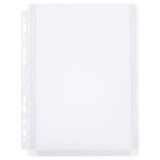 Папка-вкладыш с перфорацией СТАММ А4, ПВХ, 180мкм, глянцевая, расширяющаяся до 250л.