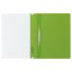 Папка-скоросшиватель пластик. СТАММ А4, 180мкм, салатовая с прозр. верхом