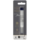 Стержень шариковый объемный Parker "QuinkFlow Ball Point" черный, 98мм, 1,0мм, метал. корпус, 3шт., блистер Стержень шариковый объемный Parker "QuinkFlow Ball Point" черный, 98мм, 1,0мм, метал. корпус, 3шт., блистер