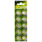 Батарейка GP LR43 (G12, V12GA, 186) алкалиновая, BC10