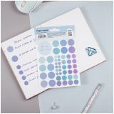 Наклейки бумажные MESHU "Beauty planner blue", 12*18см, 47 наклеек, европодвес Наклейки бумажные MESHU "Beauty planner blue", 12*18см, 47 наклеек, европодвес