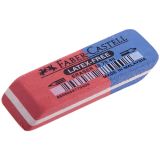 Ластик Faber-Castell "Latex Free", скошенный, комбинированный, синтетический каучук, 56*20*7мм Ластик Faber-Castell "Latex Free", скошенный, комбинированный, синтетический каучук, 56*20*7мм