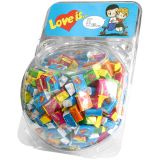 Жевательная резинка Love is…, микс-вкус, 4,2г (упаковка сфера большая) Жевательная резинка Love is…, микс-вкус, 4,2г (упаковка сфера большая)