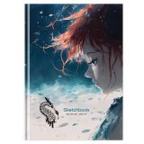 Скетчбук 100л., А5 BG "Мечтай и твори", 7БЦ, матовая ламинация, 100г/м2