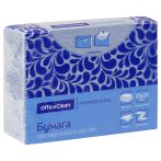Бумага протирочная лист. OfficeClean Professional(Z-сл) (H2), 2-слойная, 190л/пач, 21*23см, синий Бумага протирочная лист. OfficeClean Professional(Z-сл) (H2), 2-слойная, 190л/пач, 21*23см, синий