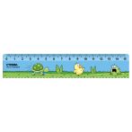 Линейка 15см СТАММ "Черепашка", пластиковая, с волнистым краем, европодвес