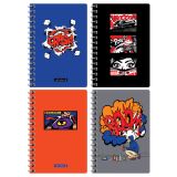 Записная книжка А6 80л. на гребне BG "В стиле комиксов"