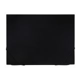 Папка 13 отделений OfficeSpace А4, 500мкм, на резинке, индексные разделители, пластик, черная