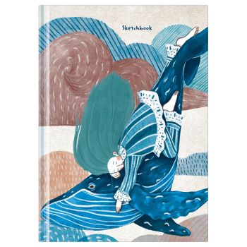 Скетчбук 100л., А5 BG 