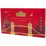Подарочный набор чая Ahmad Tea "London Selection", 8 вкусов, 40 фольг. пак., карт. коробка Подарочный набор чая Ahmad Tea "London Selection", 8 вкусов, 40 фольг. пак., карт. коробка