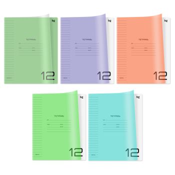 Набор тетрадей 12л., линия BG 