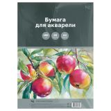 Бумага для акварели 20л., А3, BG "Сочная акварель", 180 г/м2 Бумага для акварели 20л., А3, BG "Сочная акварель", 180 г/м2
